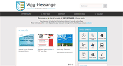 Desktop Screenshot of mairie-vigy.fr
